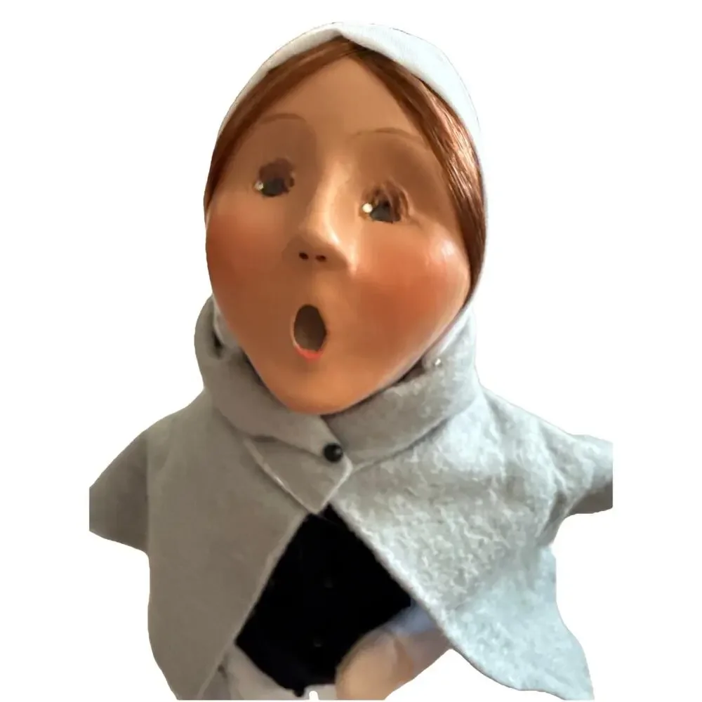 Vintage Byers Choice The Carolers‎ Pilgrim Woman 2002